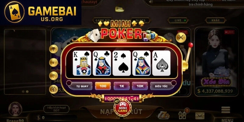 Luật chơi Poker đơn giản, dễ tiếp cận