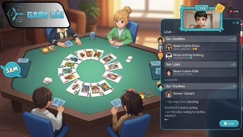 Ưu điểm khi chơi game bài trực tuyến có chat trực tiếp tại Game Bài