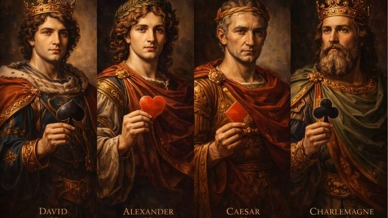 Lịch sử ra đời của bộ bài Tây 52 lá 